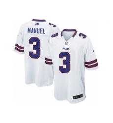 Youth Nike Buffalo Bills 3 EJ Manuel White NFL Jerseys Youth Nike Buffalo Bills 3 EJ Manuel White NFL Jerseys