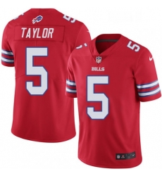 Youth Nike Buffalo Bills 5 Tyrod Taylor Elite Red Rush Vapor Untouchable NFL Jersey Youth Nike Buffalo Bills 5 Tyrod Taylor Elite Red Rush Vapor Untouchable NFL Jersey