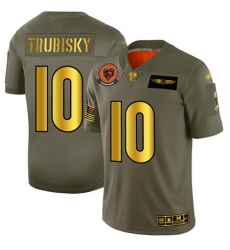 Bears 10 Mitchell Trubisky Camo Gold Men Stitched Football Limited 2019 Salute To Service Jersey Bears 10 Mitchell Trubisky Camo Gold Men Stitched Football Limited 2019 Salute To Service Jersey