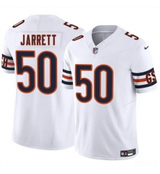 Men Chicago Bears 50 Grady Jarrett White 2025 F U S E  Vapor Stitched Football Jersey