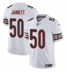Men Chicago Bears 50 Grady Jarrett White 2025 Vapor Stitched Football Jersey