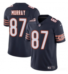 Men Chicago Bears 87 Jordan Murray Navy 2025 Vapor Stitched Football Jersey