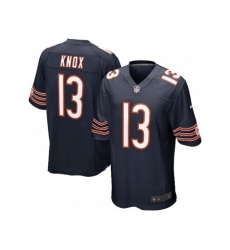 Nike Chicago Bears 13 Johnny Knox Game blue NFL Jersey Nike Chicago Bears 13 Johnny Knox Game blue NFL Jersey