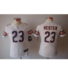 Women Nike Chicago Bears 23 Hester White Color[NIKE LIMITED Jersey]