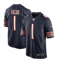 Youth Chicago Bears #1 Justin Fields Nike Navy 2021 NFL Draft First Round Pick Limited Jersey Youth Chicago Bears #1 Justin Fields Nike Navy 2021 NFL Draft First Round Pick Limited Jersey