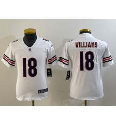 Youth Chicago Bears 18 Caleb Williams Orange 2024 Draft Vapor Stitched Jersey Youth Chicago Bears 18 Caleb Williams Orange 2024 Draft Vapor Stitched Jersey