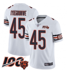 Youth Chicago Bears 45 Joel Iyiegbuniwe White Vapor Untouchable Limited Player 100th Season Football Jersey Youth Chicago Bears 45 Joel Iyiegbuniwe White Vapor Untouchable Limited Player 100th Season Football Jersey