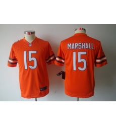 Youth Nike Chicago Bears #15 Marshall Orange Color Limited Jerseys Youth Nike Chicago Bears #15 Marshall Orange Color Limited Jerseys