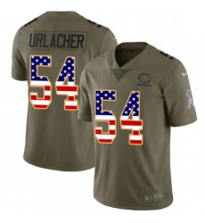 Youth Nike Chicago Bears 54 Brian Urlacher Limited OliveUSA Flag Salute to Service NFL Jersey Youth Nike Chicago Bears 54 Brian Urlacher Limited OliveUSA Flag Salute to Service NFL Jersey