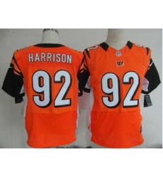 Nike Cincinnati Bengals 92 James Harrison Orange Elite NFL Jersey