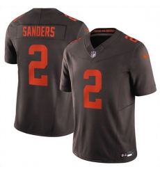 Men Cleveland Browns 2 Shedeur Sanders Brown 2026 F U S E Alpha Dawg Edition Vapor Limited Stitched Football Jersey Men Cleveland Browns 2 Shedeur Sanders Brown 2026 F U S E Alpha Dawg Edition Vapor Limited Stitched Football Jersey