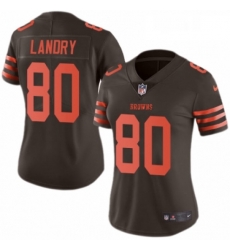 Womens Nike Cleveland Browns 80 Jarvis Landry Limited Brown Rush Vapor Untouchable NFL Jersey Womens Nike Cleveland Browns 80 Jarvis Landry Limited Brown Rush Vapor Untouchable NFL Jersey