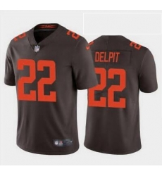 Youth Grant Delpit Cleveland Browns 22 Rush vapor limited jersey Youth Grant Delpit Cleveland Browns 22 Rush vapor limited jersey