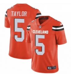 Youth Nike Cleveland Browns 5 Tyrod Taylor Orange Alternate Vapor Untouchable Elite Player NFL Jersey Youth Nike Cleveland Browns 5 Tyrod Taylor Orange Alternate Vapor Untouchable Elite Player NFL Jersey