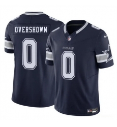 Men Dallas Cowboys 0 DeMarvion Overshown Navy 2025 F U S E Draft Vapor Untouchable Limited Stitched Football Jersey