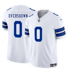 Men Dallas Cowboys 0 DeMarvion Overshown White 2025 F U S E Vapor Untouchable Limited Stitched Football Jersey