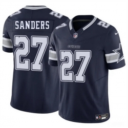 Men Dallas Cowboys 27 Miles Sanders Navy 2025 F U S E Vapor Untouchable Limited Stitched Football Jersey