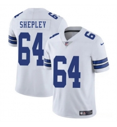 Men Dallas Cowboys 64 Dakoda Shepleys White 2025 Vapor Untouchable Limited Stitched Football Jersey