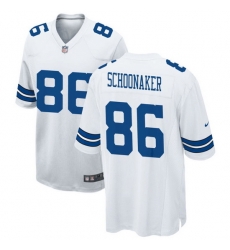 Men Dallas Cowboys 86 Luke Schoonmaker White Vapor Untouchable Stitched Jersey Men Dallas Cowboys 86 Luke Schoonmaker White Vapor Untouchable Stitched Jersey