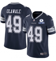 Nike Cowboys 49 Jamize Olawale Navy Blue Team Color Men Stitched With Established In 1960 Patch NFL Vapor Untouchable Limited Jersey Nike Cowboys 49 Jamize Olawale Navy Blue Team Color Men Stitched With Established In 1960 Patch NFL Vapor Untouchable Limited Jersey
