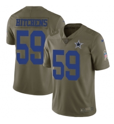 Nike Cowboys #59 Anthony Hitchens Olive Mens Stitched NFL Limited 2017 Salute To Service Jersey Nike Cowboys #59 Anthony Hitchens Olive Mens Stitched NFL Limited 2017 Salute To Service Jersey