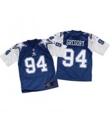 Nike Cowboys #94 Randy Gregory Navy BlueWhite Throwback Mens Stitched NFL Elite Jersey Nike Cowboys #94 Randy Gregory Navy BlueWhite Throwback Mens Stitched NFL Elite Jersey