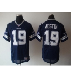 Nike Dallas Cowboys 19 Miles Austin Blue Elite NFL Jersey