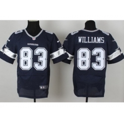 Nike Dallas Cowboys 83 Terrance Williams Blue Elite NFL Jersey