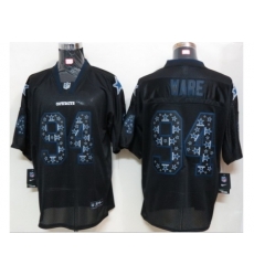 Nike Dallas Cowboys 94 DeMarcus Ware Black Elite Lights Out Number With Team Logo NFL Jersey Nike Dallas Cowboys 94 DeMarcus Ware Black Elite Lights Out Number With Team Logo NFL Jersey