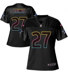 Nike Cowboys #27 Jourdan Lewis Black Womens Fashion NFL Game Jersey Nike Cowboys #27 Jourdan Lewis Black Womens Fashion NFL Game Jersey