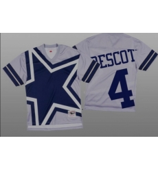 Women Dallas Cowboys Dak Prescott White Big Face Fashion Limited Jersey Women Dallas Cowboys Dak Prescott White Big Face Fashion Limited Jersey