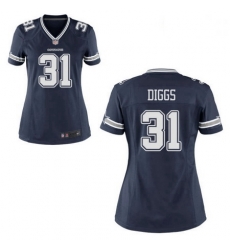 Women Nike Cowboys 31 Treyvon Diggs Blue Game Stitched NFL Jersey Women Nike Cowboys 31 Treyvon Diggs Blue Game Stitched NFL Jersey
