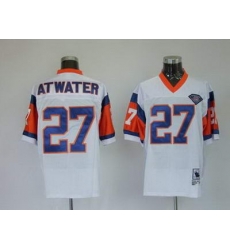 Denver Broncos 27 Atwater White Throwback Jerseys Denver Broncos 27 Atwater White Throwback Jerseys