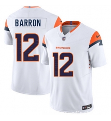 Youth Denver Broncos 12 Jahdae Barron White 2025 Draft F U S E Vapor Limited Stitched Football Jersey Youth Denver Broncos 12 Jahdae Barron White 2025 Draft F U S E Vapor Limited Stitched Football Jersey