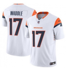 Youth Denver Broncos  17 Jaylen Waddle White 2026 F U S E Vapor Untouchable Limited Stitched Jersey