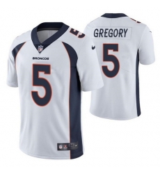 Youth Denver Broncos 5 Randy Gregory White Vapor Untouchable Limited Stitched Jersey Youth Denver Broncos 5 Randy Gregory White Vapor Untouchable Limited Stitched Jersey