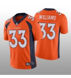 Youth Nike Denver Broncos 33 Javonte Williams Orange Vapor Limited Jersey Youth Nike Denver Broncos 33 Javonte Williams Orange Vapor Limited Jersey