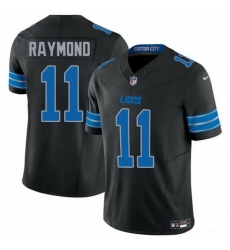 Men Detroit Lions 11 Kalif Raymond Black 2024 F U S E 2nd Alternate Vapor Limited Stitched Jersey Men Detroit Lions 11 Kalif Raymond Black 2024 F U S E 2nd Alternate Vapor Limited Stitched Jersey