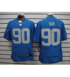Nike Detroit Lions 90 Ndamukong Suh Blue Elite Alternate NFL Jersey Nike Detroit Lions 90 Ndamukong Suh Blue Elite Alternate NFL Jersey