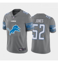 Nike Lions 52 Christian Jones Gray Team Big Logo Vapor Untouchable Limited Jersey Nike Lions 52 Christian Jones Gray Team Big Logo Vapor Untouchable Limited Jersey