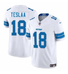 Youth Detroit Lions 18 Isaac TeSlaa White 2025 Draft F U S E Vapor Limited Stitched Jersey Youth Detroit Lions 18 Isaac TeSlaa White 2025 Draft F U S E Vapor Limited Stitched Jersey