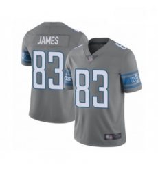 Youth Detroit Lions 83 Jesse James Limited Steel Rush Vapor Untouchable Football Jersey Youth Detroit Lions 83 Jesse James Limited Steel Rush Vapor Untouchable Football Jersey