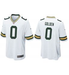 Men Green Bay Packers #0 Matthew Golden Nike White F U S E Stitched Jersey Men Green Bay Packers #0 Matthew Golden Nike White F U S E Stitched Jersey