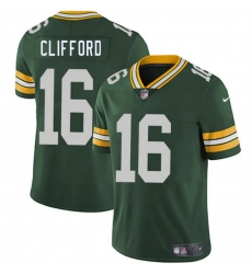 Men Green Bay Packers 16 Sean Clifford Green 2025 Vapor Untouchable Limited Stitched Jersey