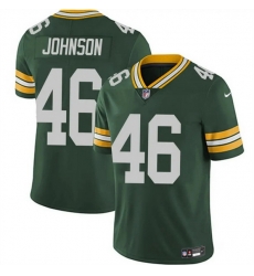 Men Green Bay Packers 46 Amar Johnson Green 2025 Vapor Untouchable Limited Stitched Football Jersey