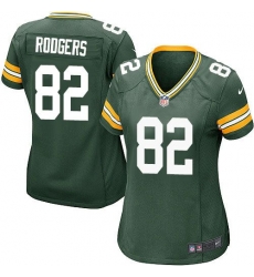 Nike Packers #82 Richard Rodgers Green Team Color Womens Stitched NFL Elite Jersey Nike Packers #82 Richard Rodgers Green Team Color Womens Stitched NFL Elite Jersey