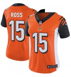 Womens Nike Cincinnati Bengals 15 John Ross Vapor Untouchable Limited Orange Alternate NFL Jersey Womens Nike Cincinnati Bengals 15 John Ross Vapor Untouchable Limited Orange Alternate NFL Jersey