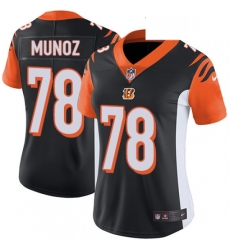 Womens Nike Cincinnati Bengals 78 Anthony Munoz Vapor Untouchable Limited Black Team Color NFL Jersey Womens Nike Cincinnati Bengals 78 Anthony Munoz Vapor Untouchable Limited Black Team Color NFL Jersey