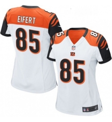 Womens Nike Cincinnati Bengals 85 Tyler Eifert Game White NFL Jersey Womens Nike Cincinnati Bengals 85 Tyler Eifert Game White NFL Jersey