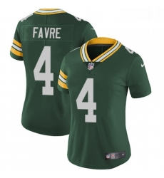 Womens Nike Green Bay Packers 4 Brett Favre Green Team Color Vapor Untouchable Limited Player NFL Jersey Womens Nike Green Bay Packers 4 Brett Favre Green Team Color Vapor Untouchable Limited Player NFL Jersey